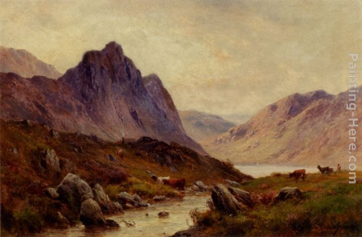 Alfred de Breanski Snr Falcon Craig, Derwentwater
